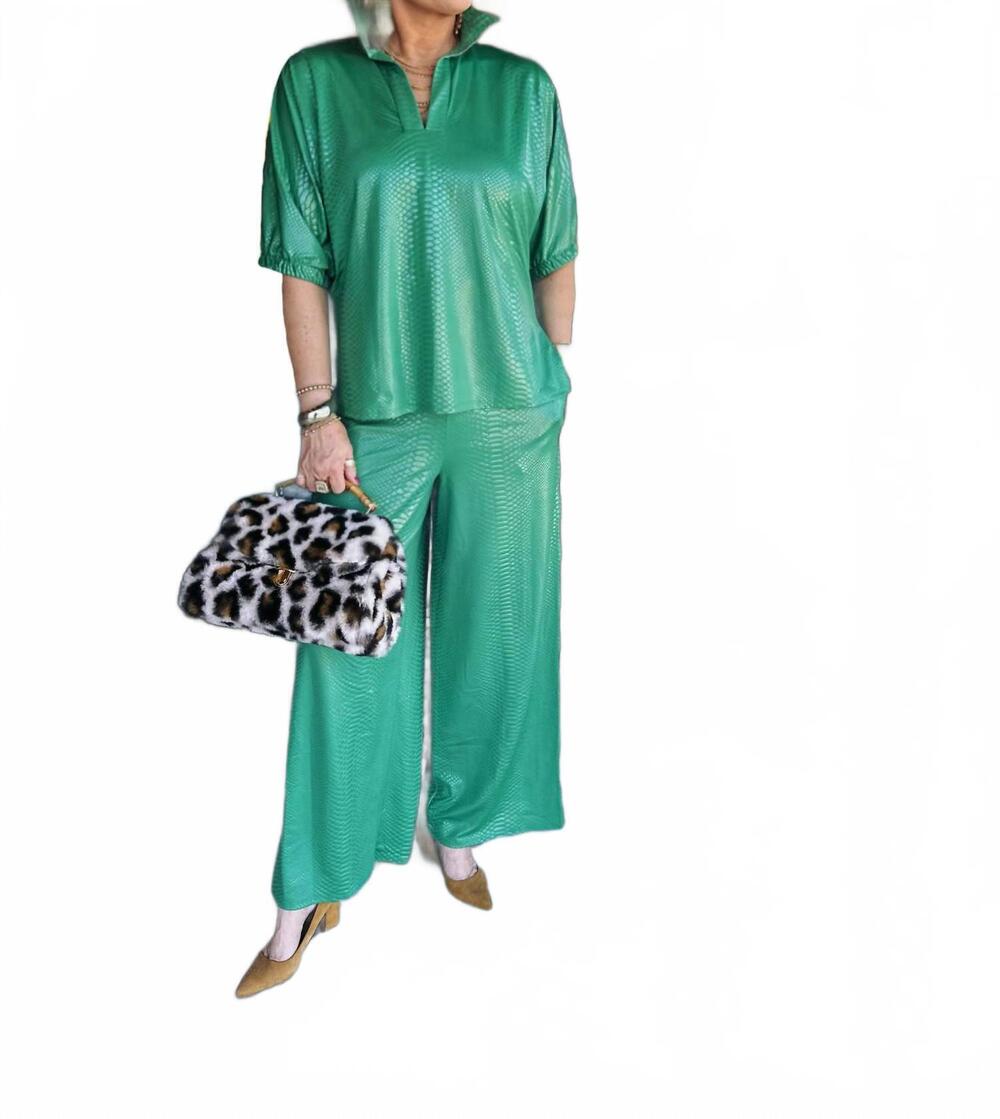 NEW ADRIENNE mamba set in green